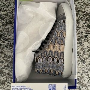 Women's P448 StarBs Panama Sneakers Size EU 40 US 9.5 NIB